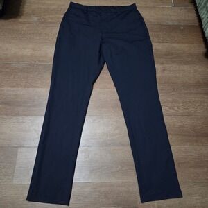 Ministry of Supply Kinetic Pants Mens 34 Tall Navy Blue Primeflex Chino Trousers